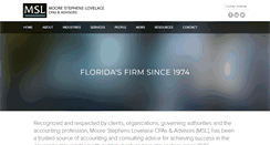 Desktop Screenshot of mslcpa.com